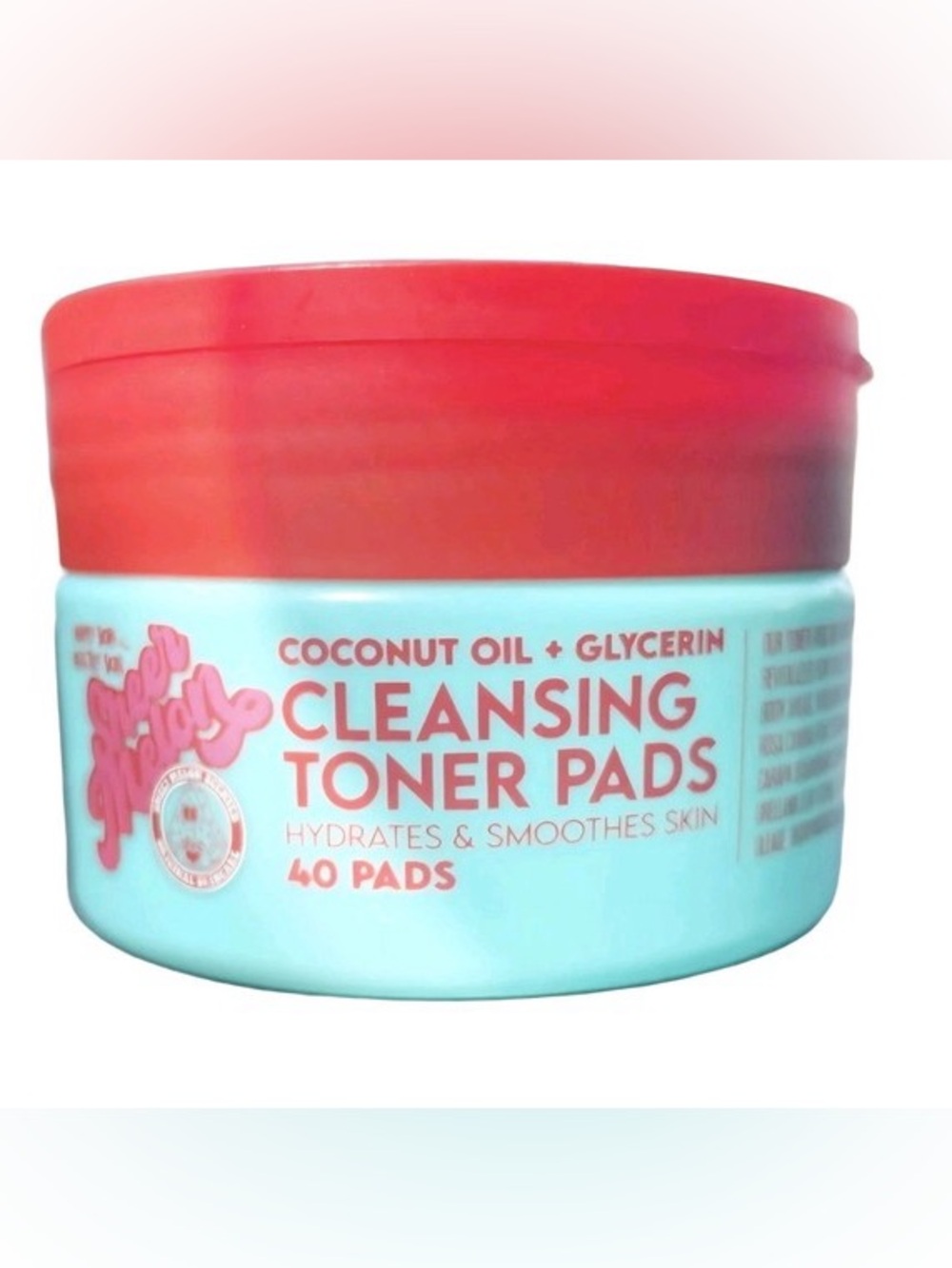 Sheer Melon 🍉 Cleansing Toner Pads - Coconut Oil + Glycerin - 40 pads 
NWT